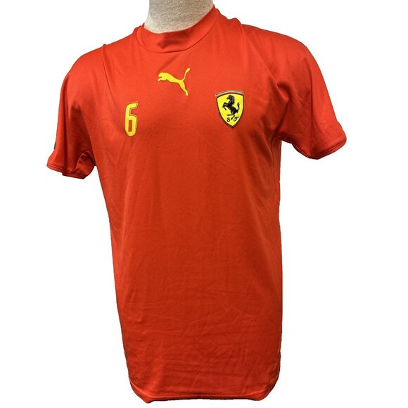 Puma MassaFerrari Team Tee Tshirt Size Medium Jersey - Picture 1 of 13